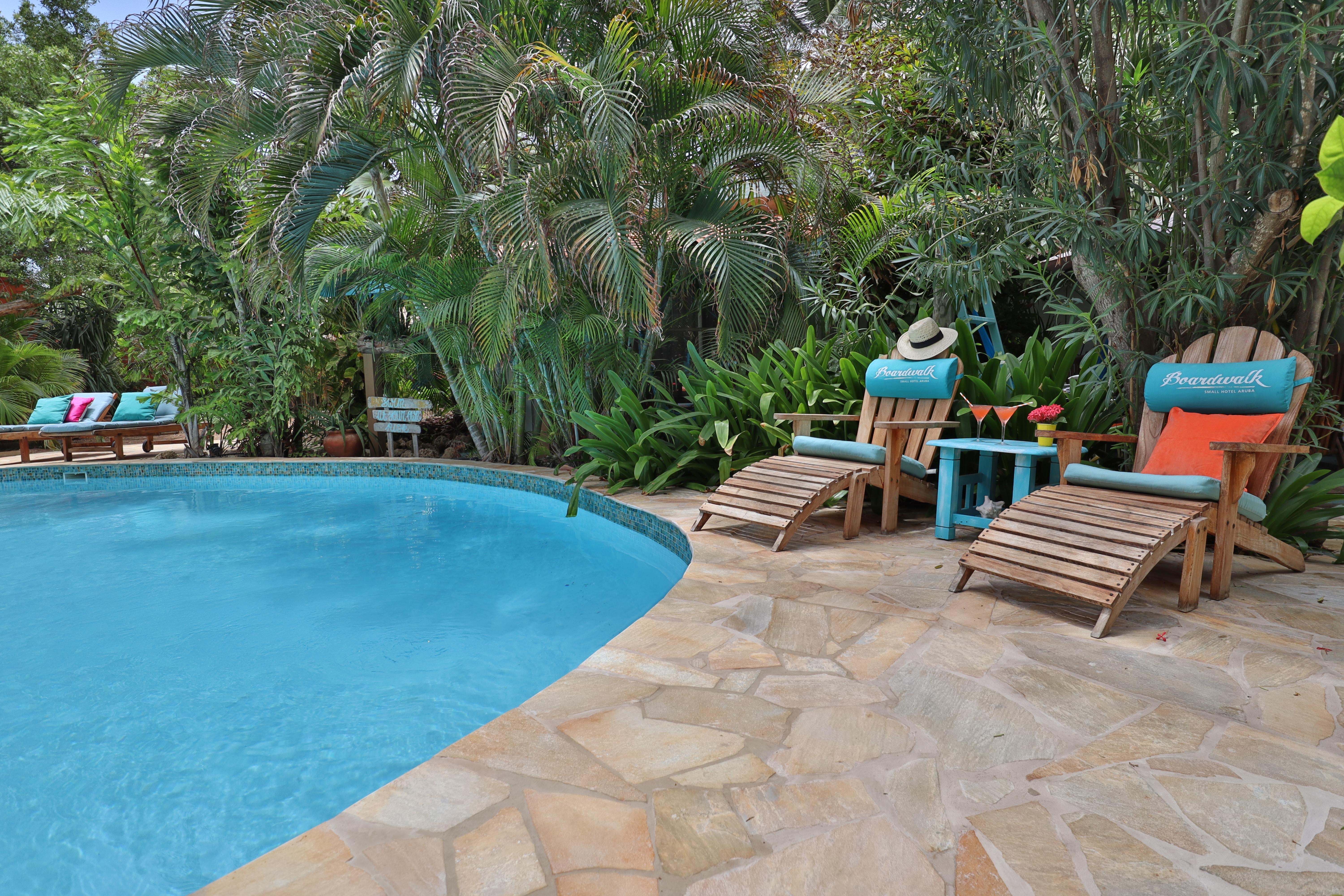 Boardwalk Boutique Hotel Aruba - Adults Only Palm Beach Bagian luar foto